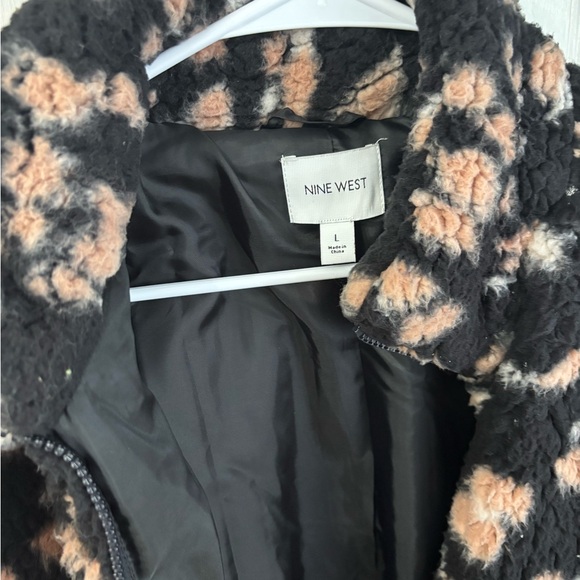 Nine West Women's Black and Cream Teddy Jacket - Picture 2 of 4